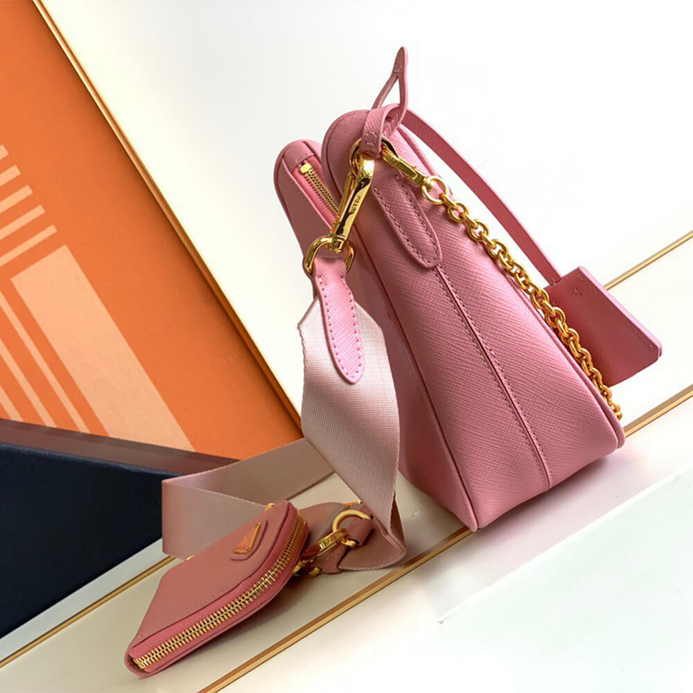 Pra*a Re-Edition 2005 Saffiano leather bag