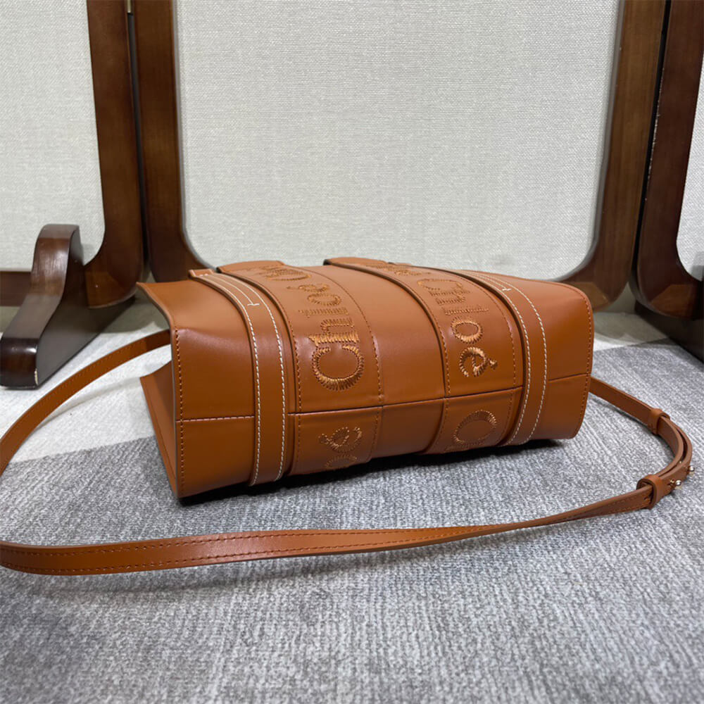 Chole small woody tote bag
