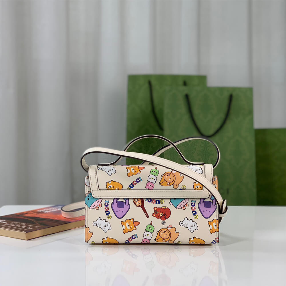PADLOCK Gvc*1 ANIMAL PRINT MINI BAG