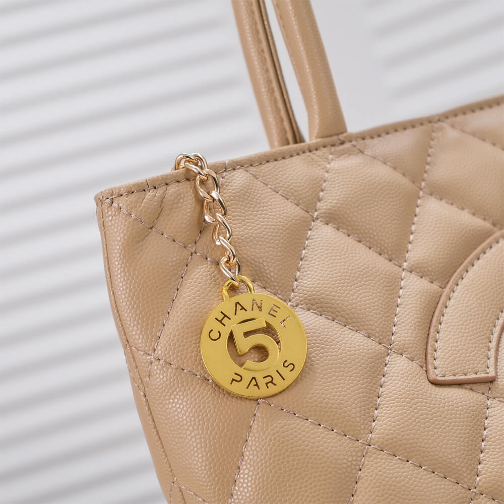 Ch**el Medallion Tote Bag