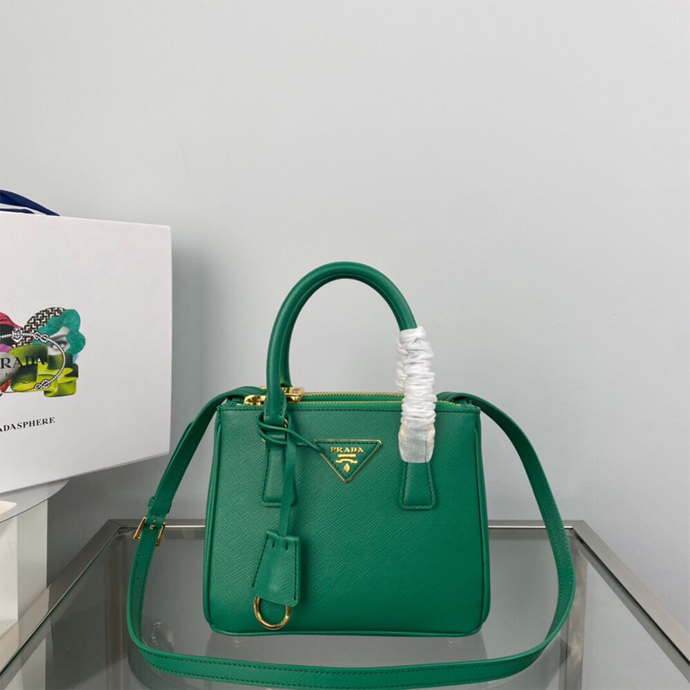 Pra*a Galleria Saffiano leather mini-bag