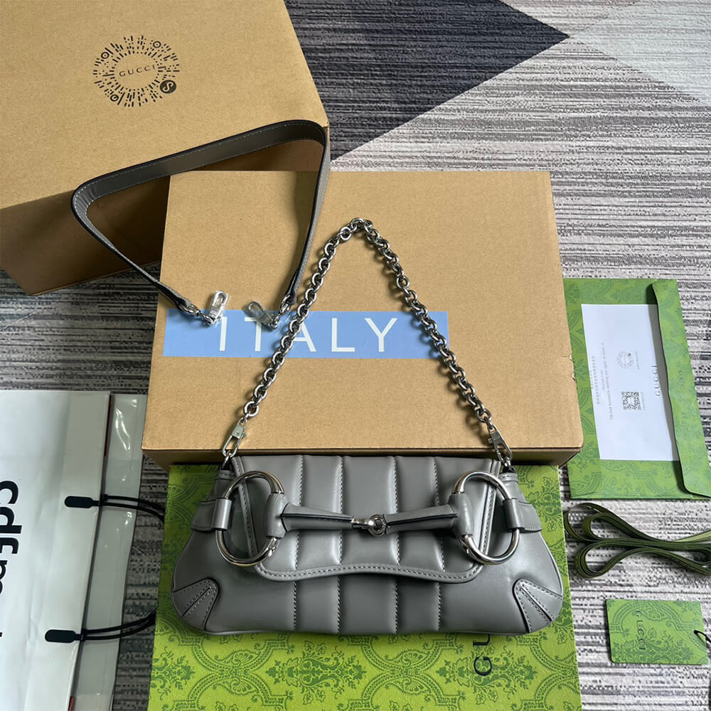 Gvc*1 HORSEBIT CHAIN SMALL SHOULDER BAG