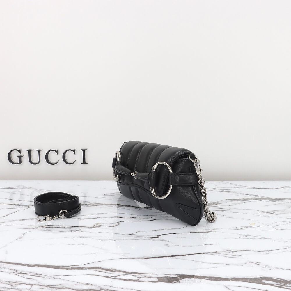 Gvc*1 HORSEBIT CHAIN SMALL SHOULDER BAG