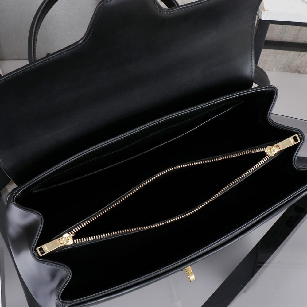 Ce1i*e CLASSIQUE 16 BAG IN SATINATED CALFSKIN