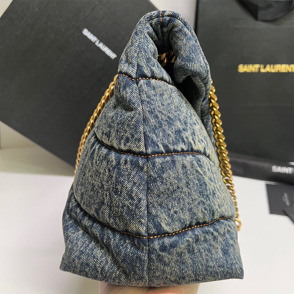 y51 puffer medium in suede and De*1m