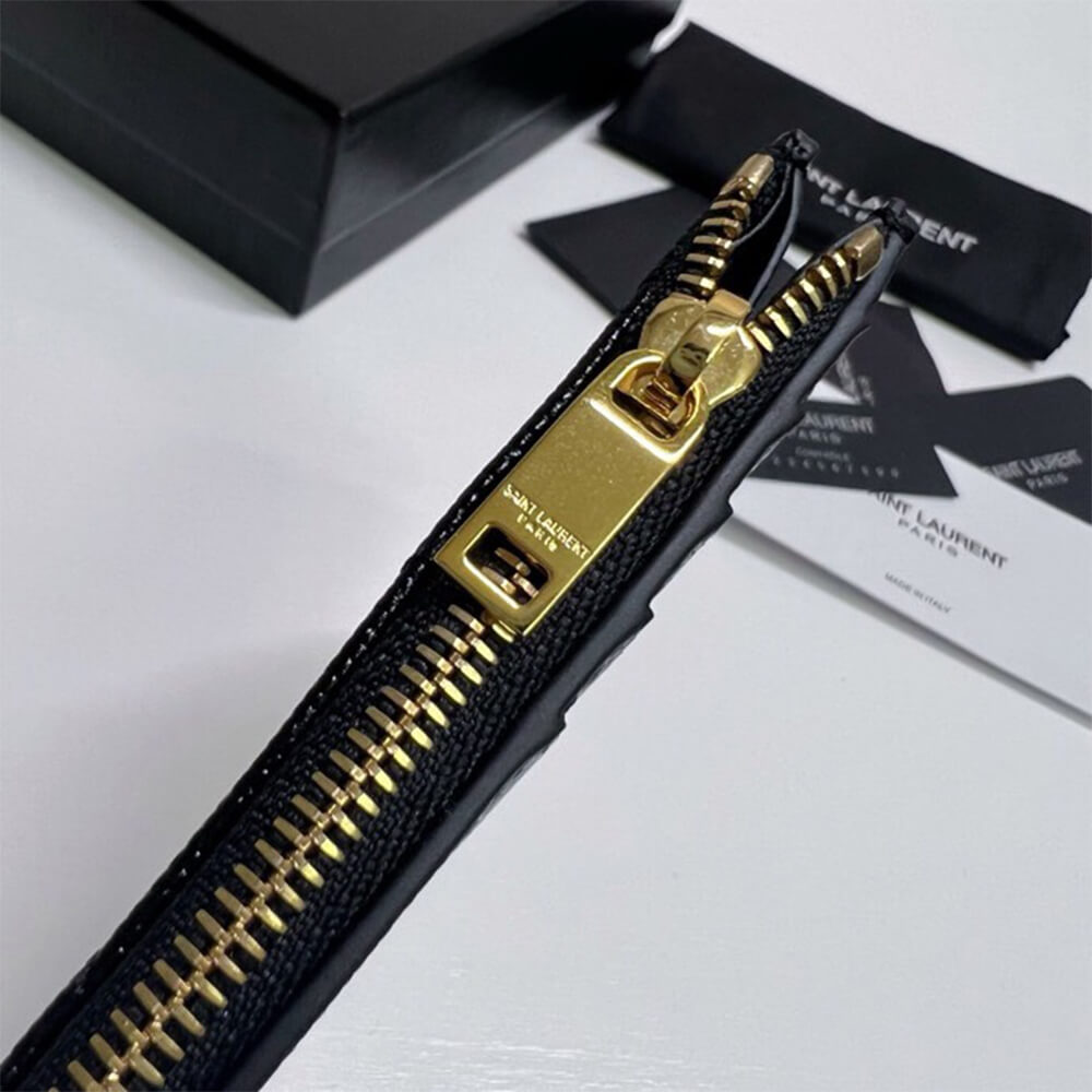 Y51 CASSANDRE MATELASSÉ FRAGMENTS ZIPPED CARD CASE(HIGH-END GRADE)