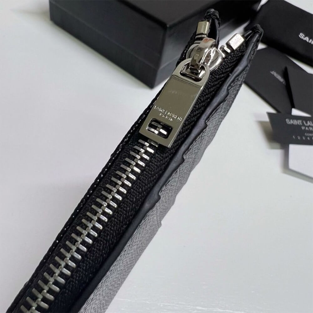 Y51 CASSANDRE MATELASSÉ FRAGMENTS ZIPPED CARD CASE(HIGH-END GRADE)