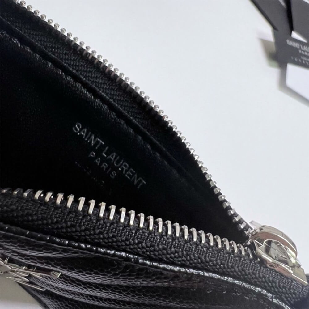 Y51 CASSANDRE MATELASSÉ FRAGMENTS ZIPPED CARD CASE(HIGH-END GRADE)