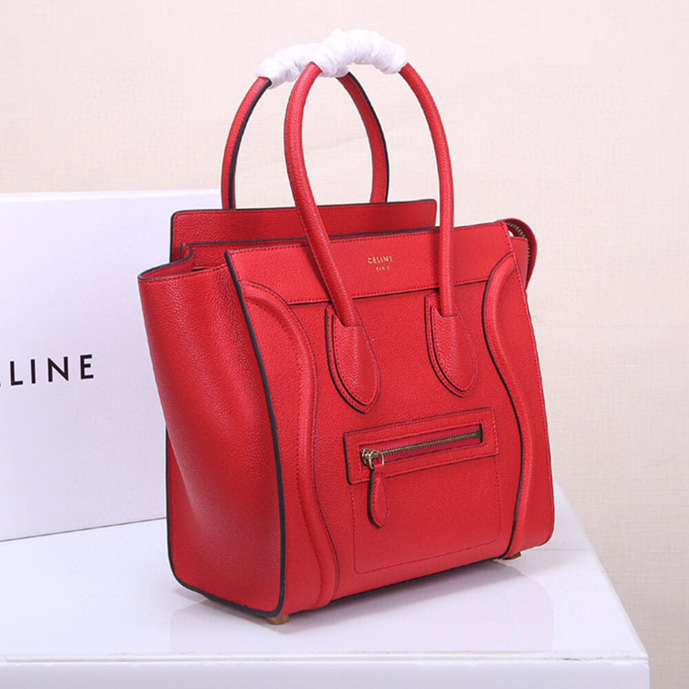 ce1i*e micro lU*gage handbag in calfskin