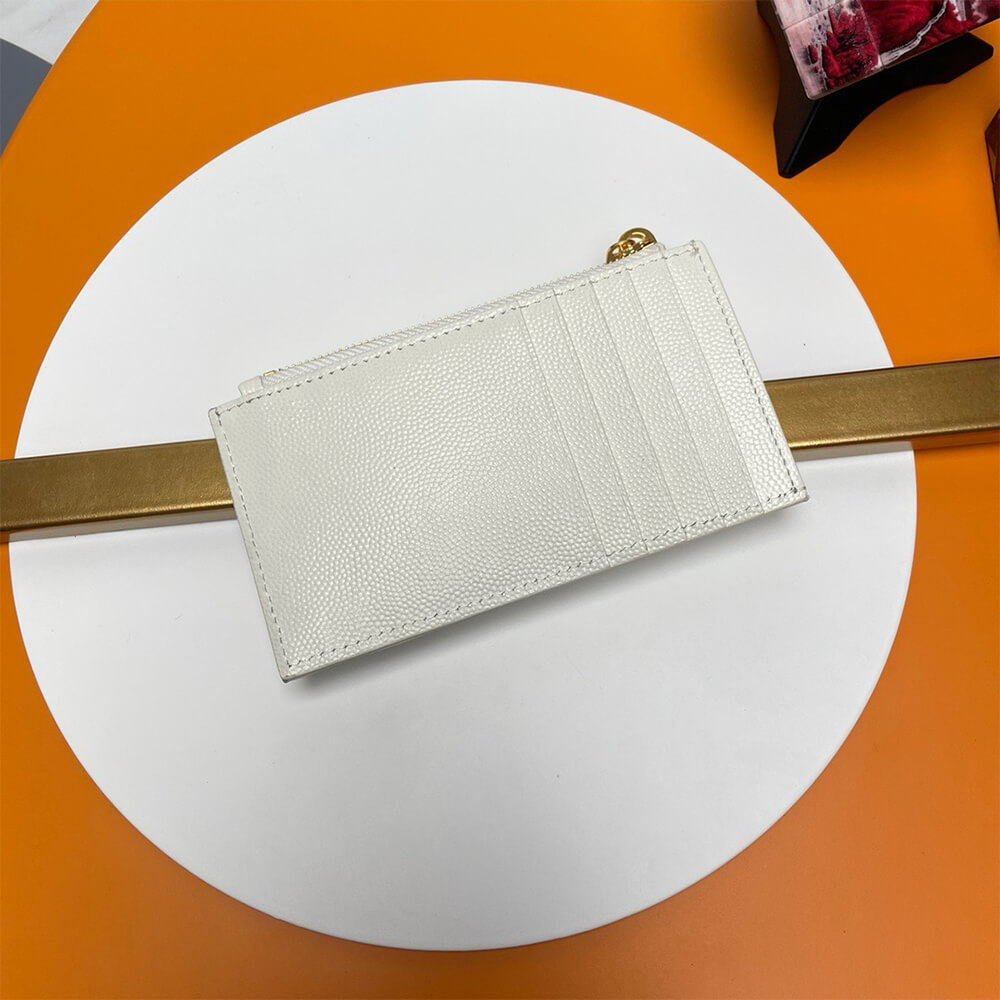 Y51 CASSANDRE MATELASSÉ FRAGMENTS ZIPPED CARD CASE(HIGH-END GRADE)