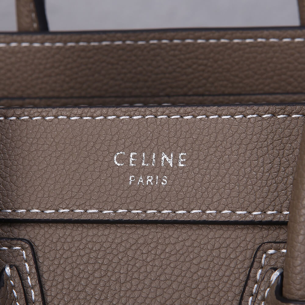 ce1i*e nano lU*gage bag in calfskin