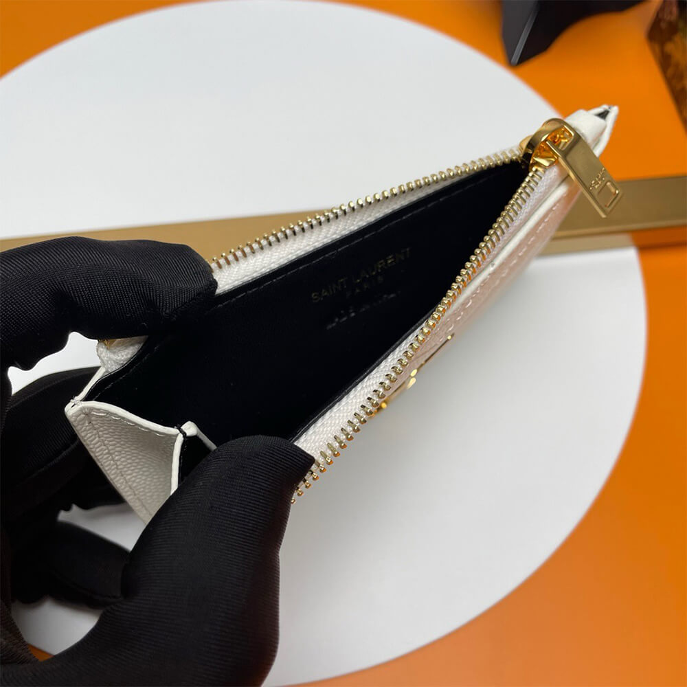 Y51 CASSANDRE MATELASSÉ FRAGMENTS ZIPPED CARD CASE(HIGH-END GRADE)