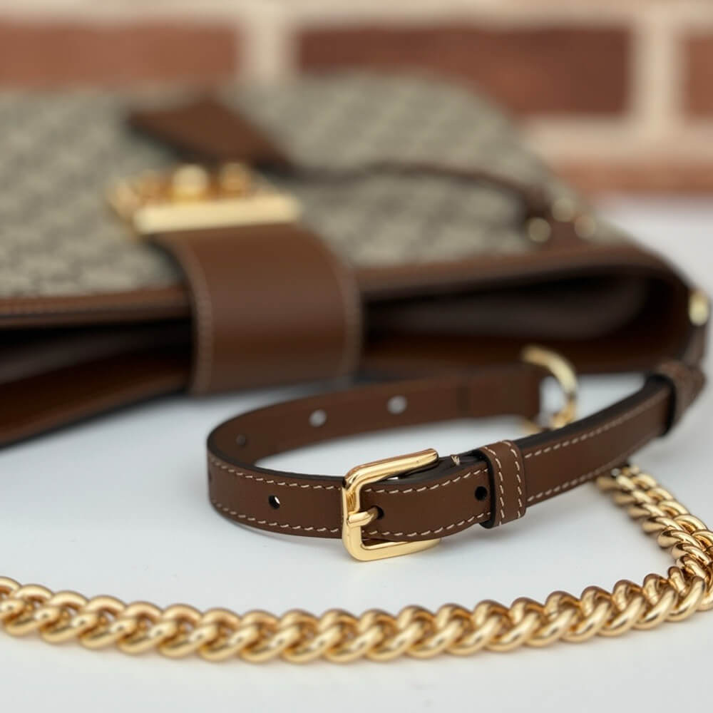 Gvc*1 PADLOCK GG MEDIUM SHOULDER BAG