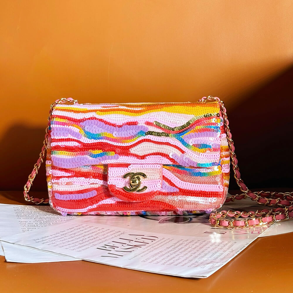 Ch**el SMALL FLAP BAG(High-end Grade)