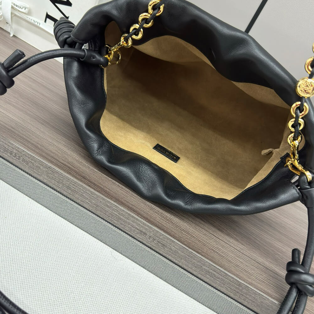 L0ew* Medium Flamenco purse in mellow nappa lambskin