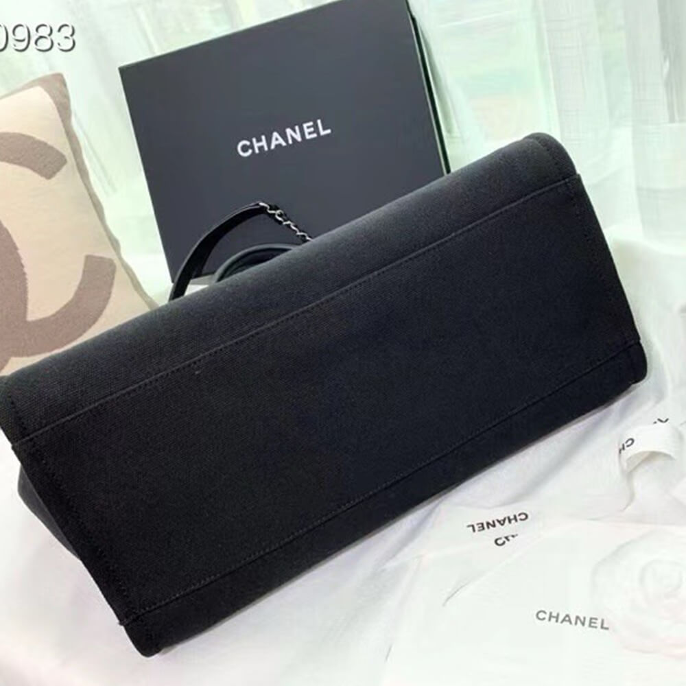 Ch**el MEDIUM DEAUVILLE TOTE(HIGH-END Grade)