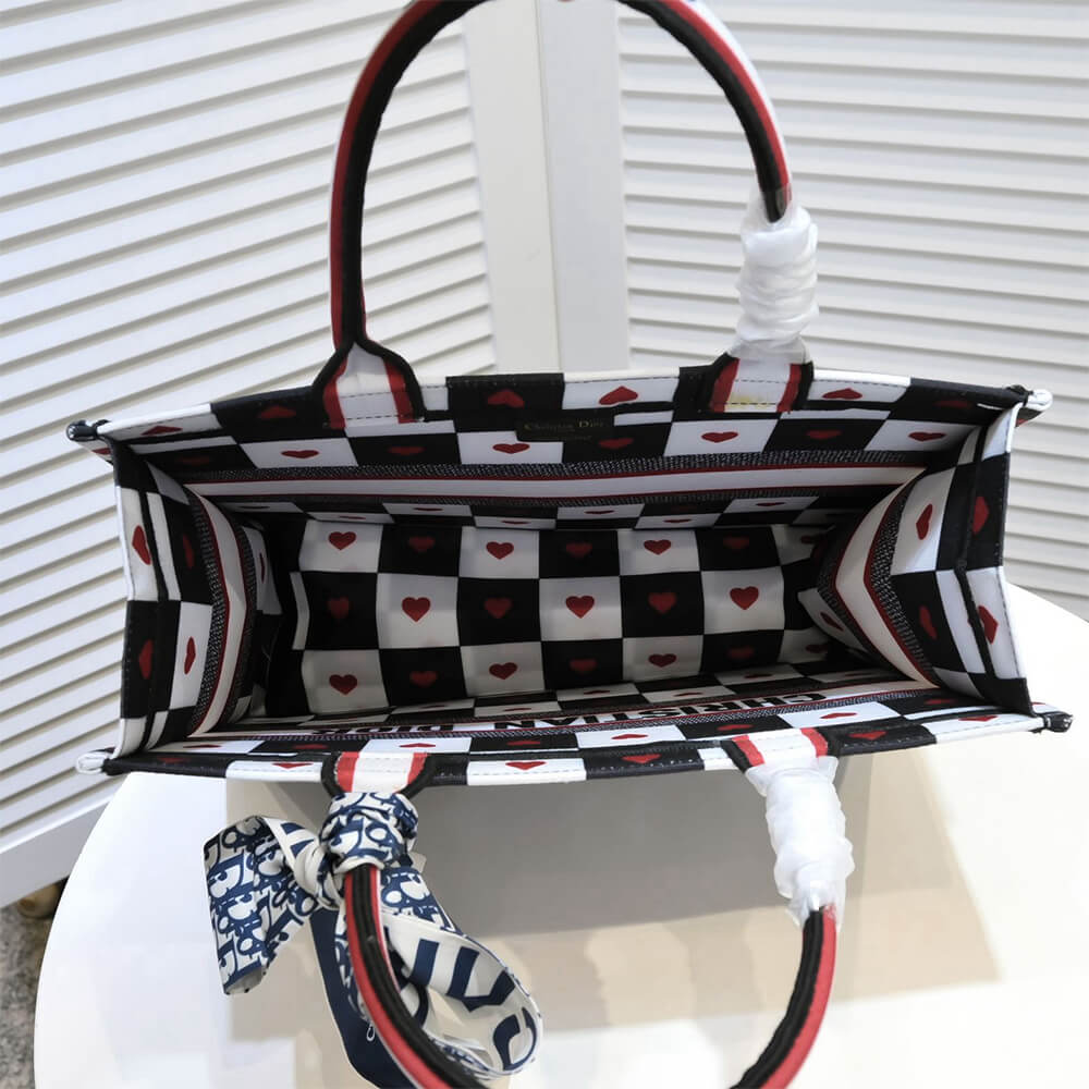 MEDIUM D10rAMOUR D10r BOOK TOTE