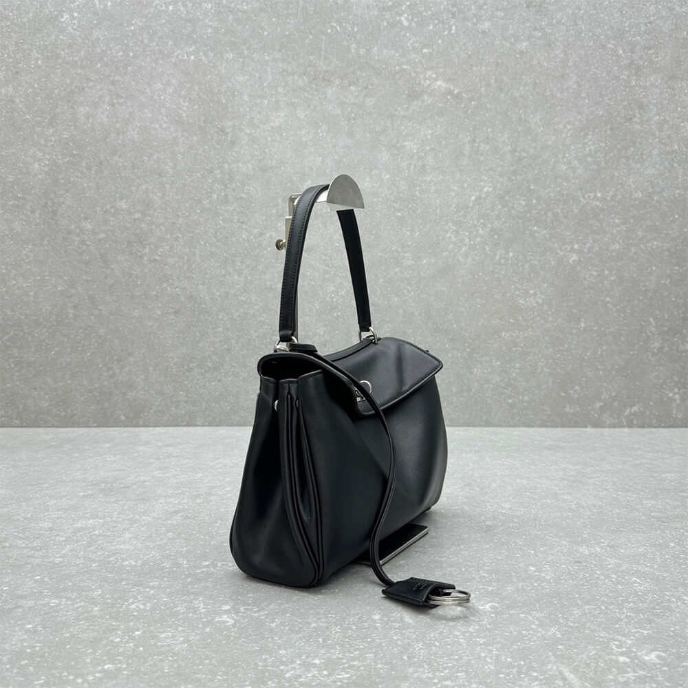 Ba1en*iaga Women’s Rodeo Small Handbag in Black(high-end grade)