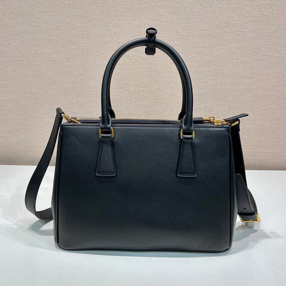 Pra*a NEW Medium Pra*a Galleria Smooth leather bag(high-end grade)