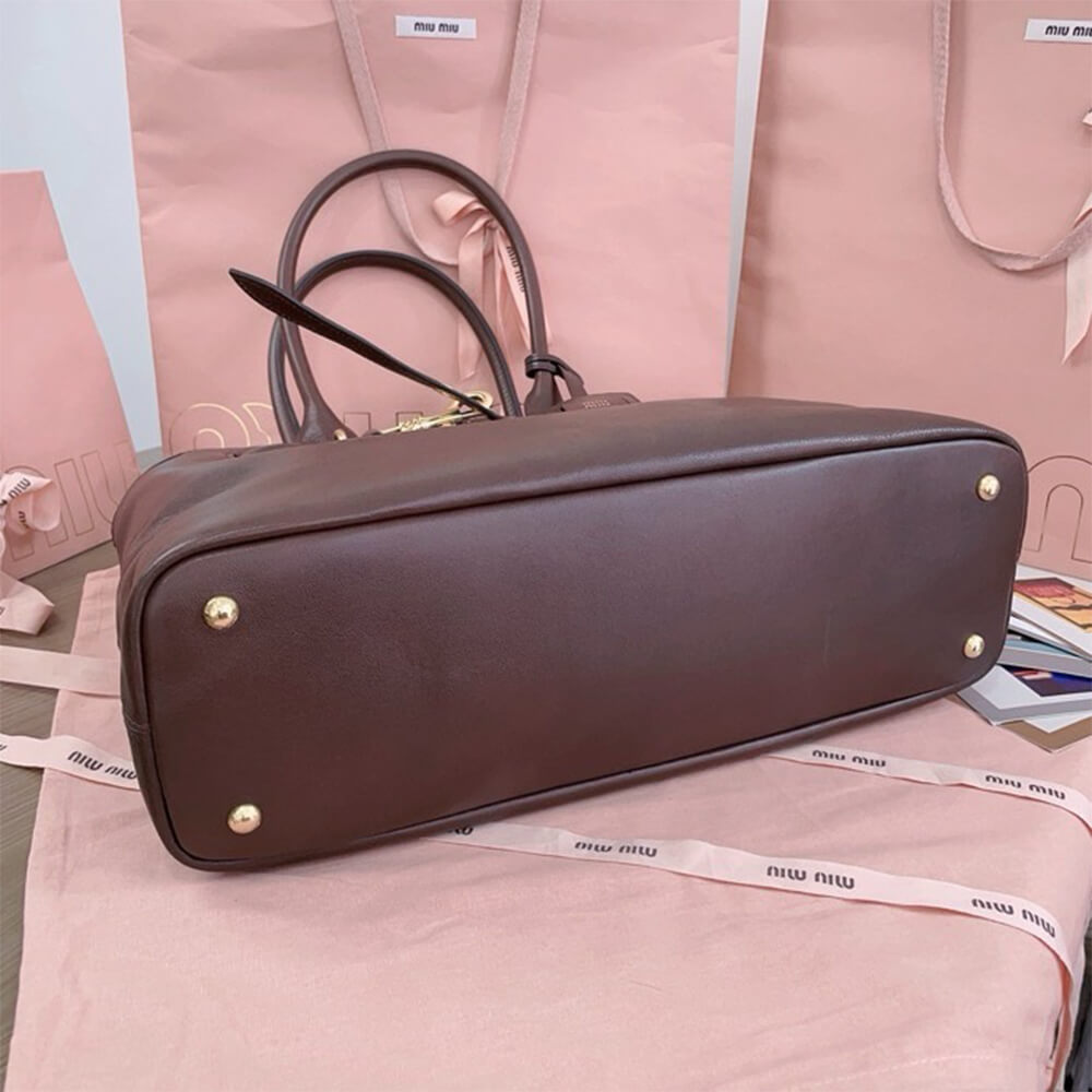 M1um1u Medium Aventure nappa leather bag(HIGH-END Grade)