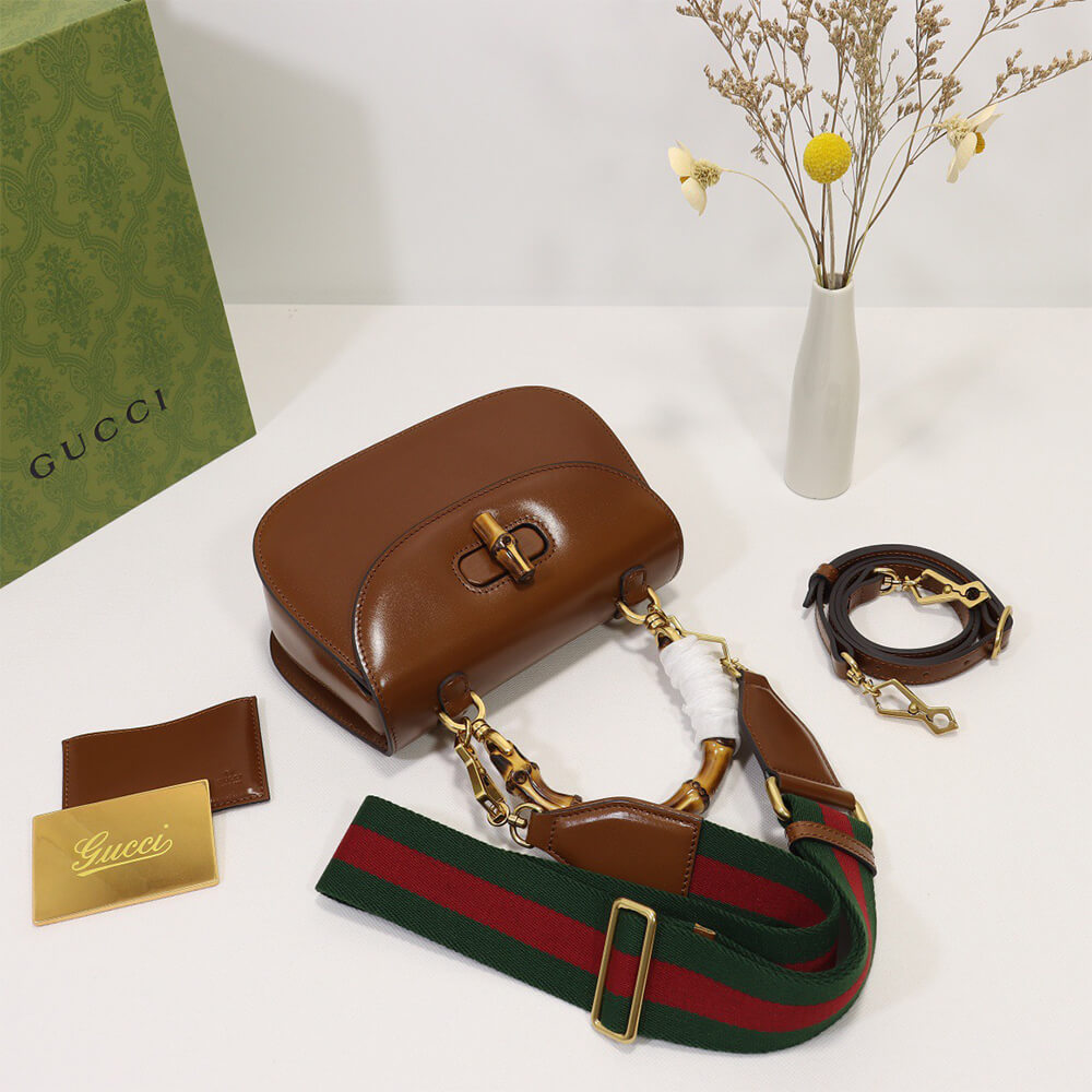 Gvc*1 Bamboo 1947 medium top handle bag(TAX-FREE GRADE)