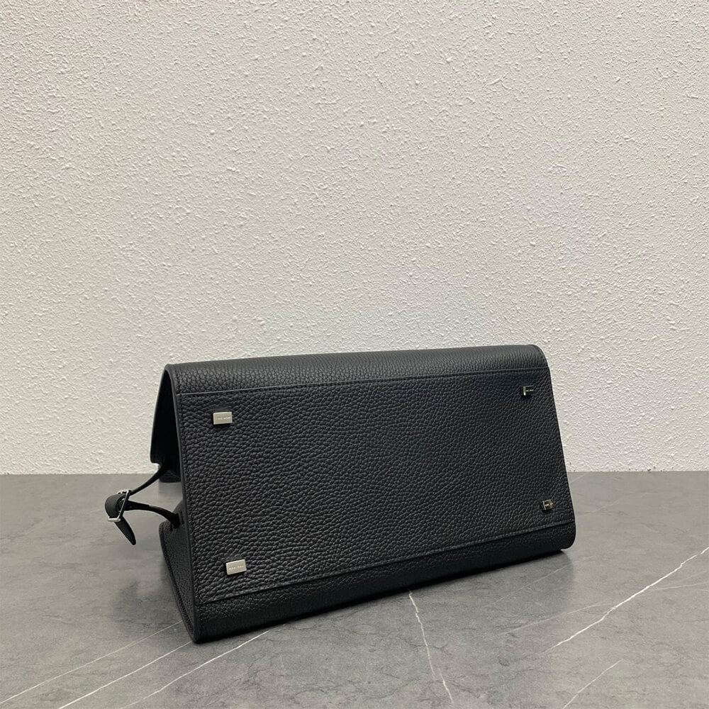 The R0w Margaux 12 leather top-handle bag