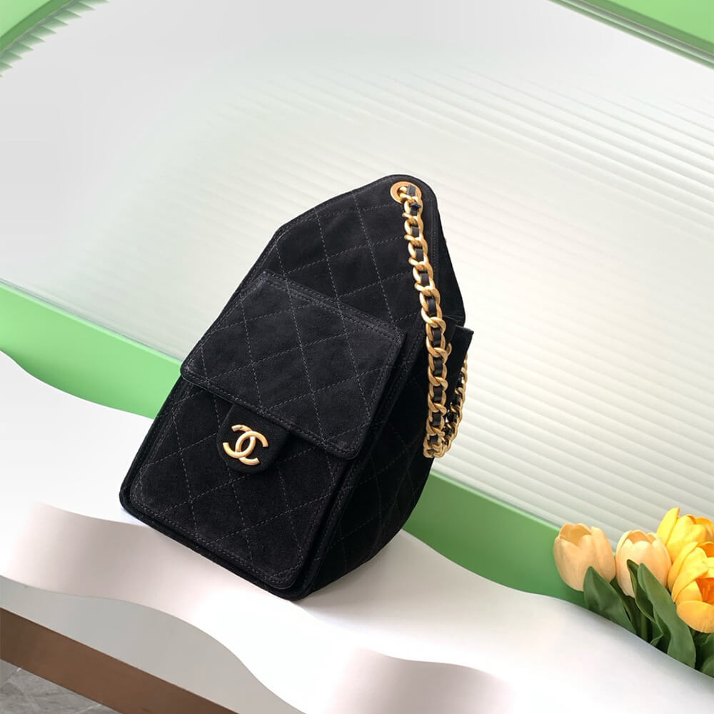 Ch**el 25 Small Handbag SUEDE(high-end grade)