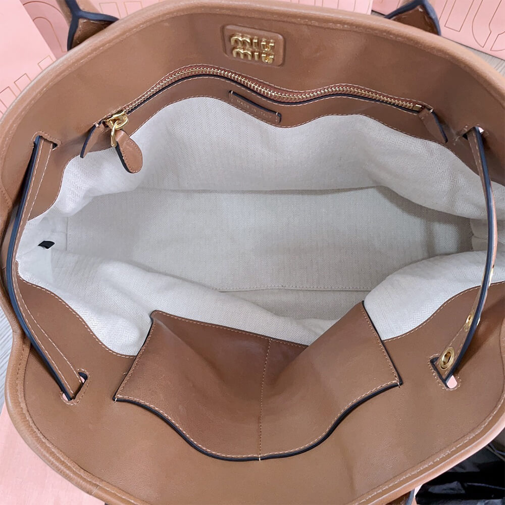 M1um1u Medium Aventure nappa leather bag(HIGH-END Grade)