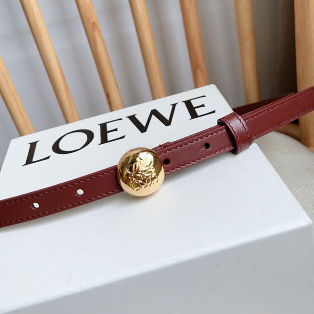 L0ew* belt in smooth calfskin 15mm