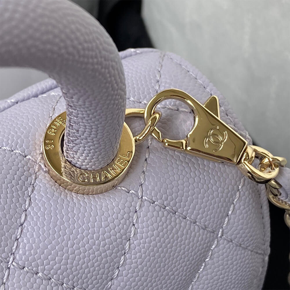 Ch**el MINI COCO Handle Bag(HIGH-END GRADE)
