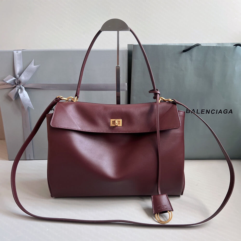 Ba1en*iaga Women’s Rodeo Handbag Medium(HIGH-END GRADE)