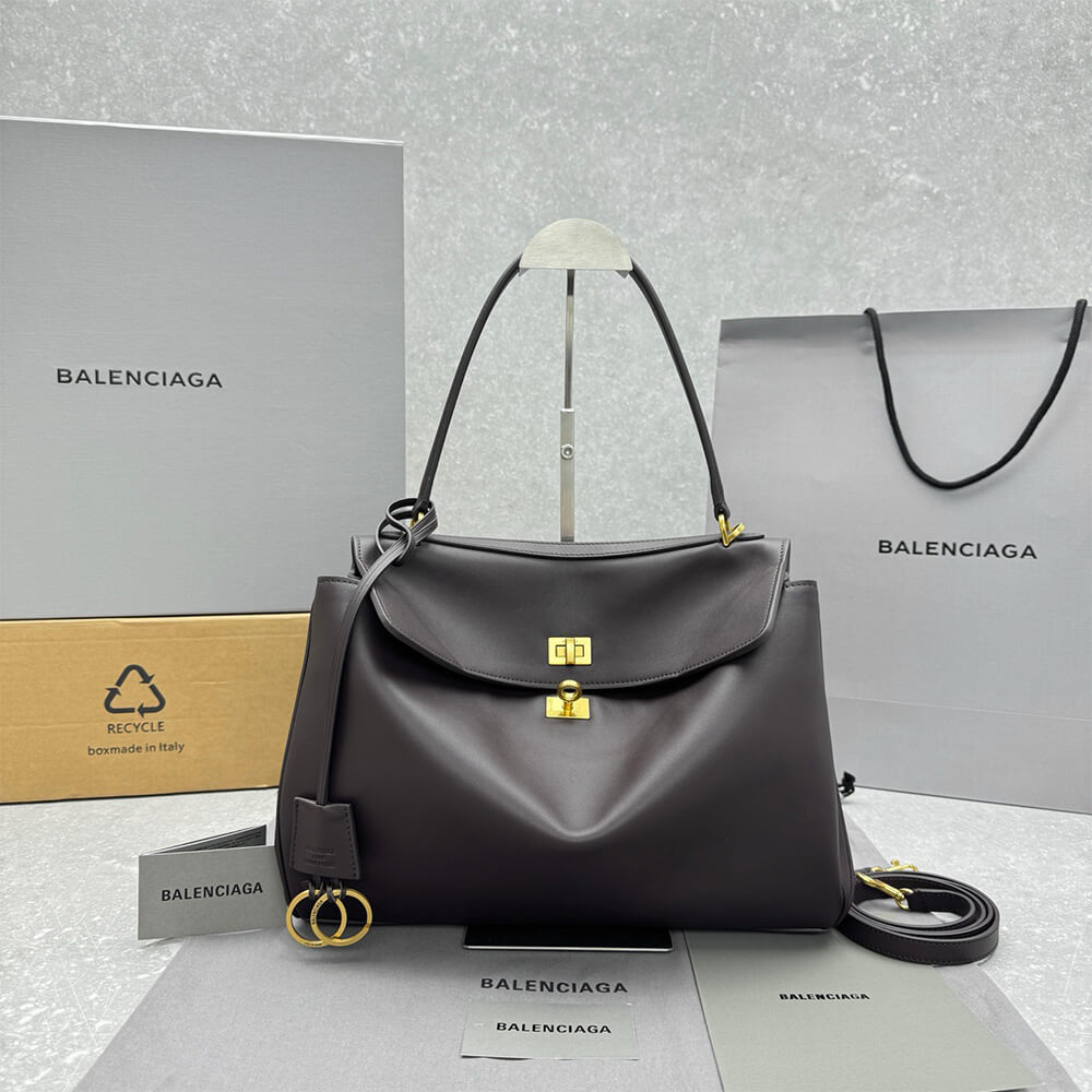 Ba1en*iaga Women’s Rodeo Handbag Medium(HIGH-END GRADE)