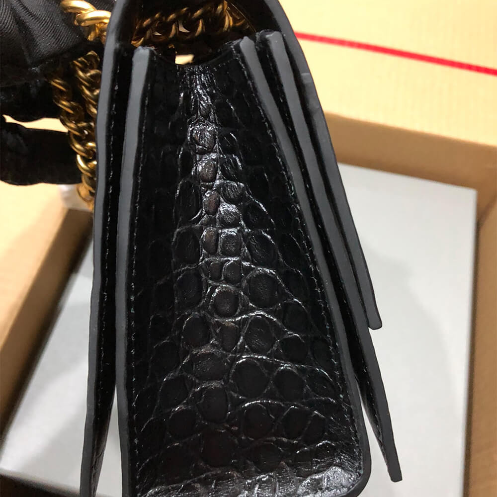 Ba1en*iaga Women’s Crush Chain Bag Small(HIGH-END GRADE)