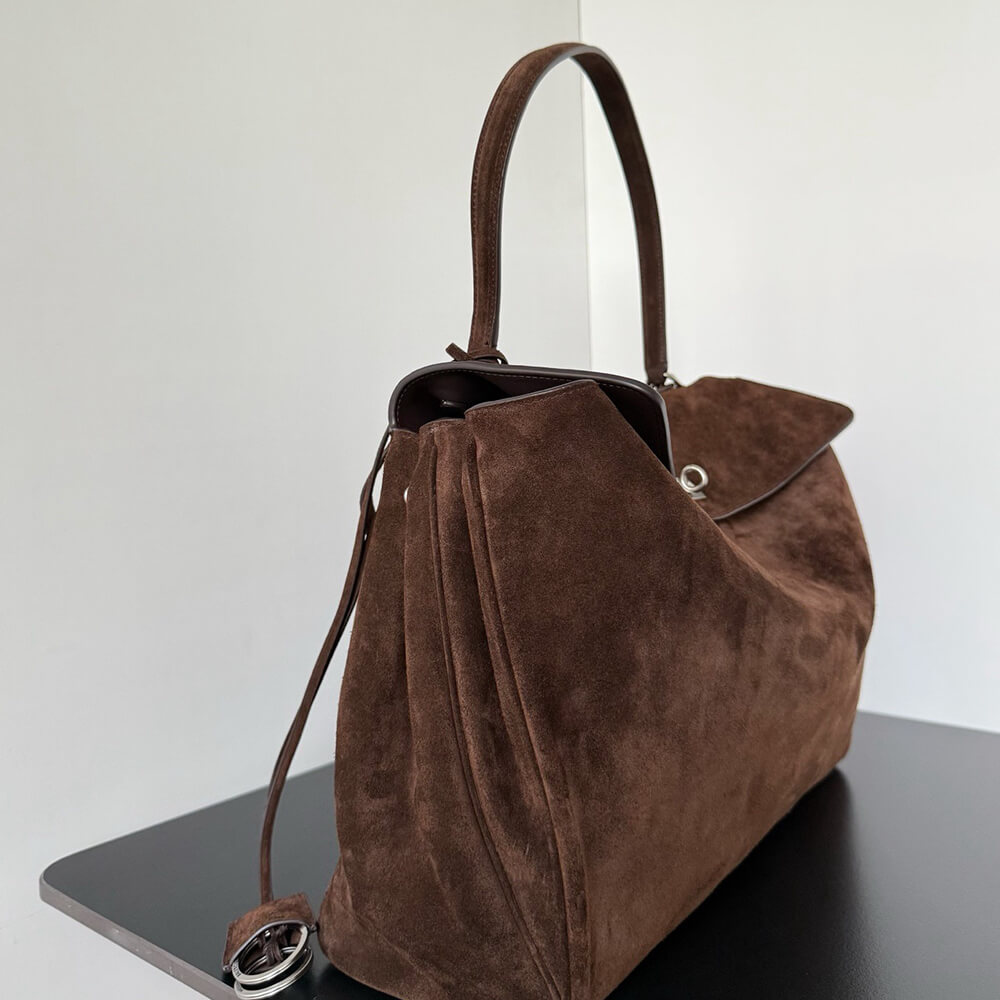 Ba1en*iaga Rodeo Handbag Large Suede(HIGH-END GRADE)