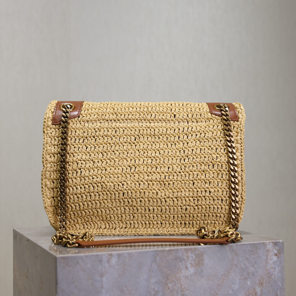 Y51 NIKI medium in raffia(HIGH-END GRADE)