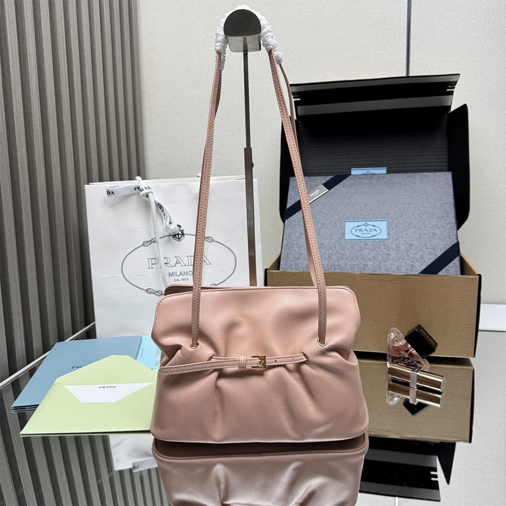 Pra*a Dada small nappa leather bag