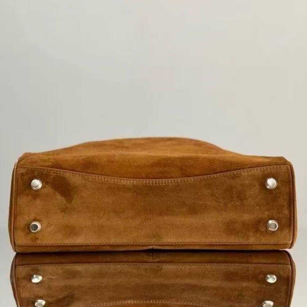 Ba1en*iaga Rodeo Handbag Medium Suede(HIGH-END GRADE)