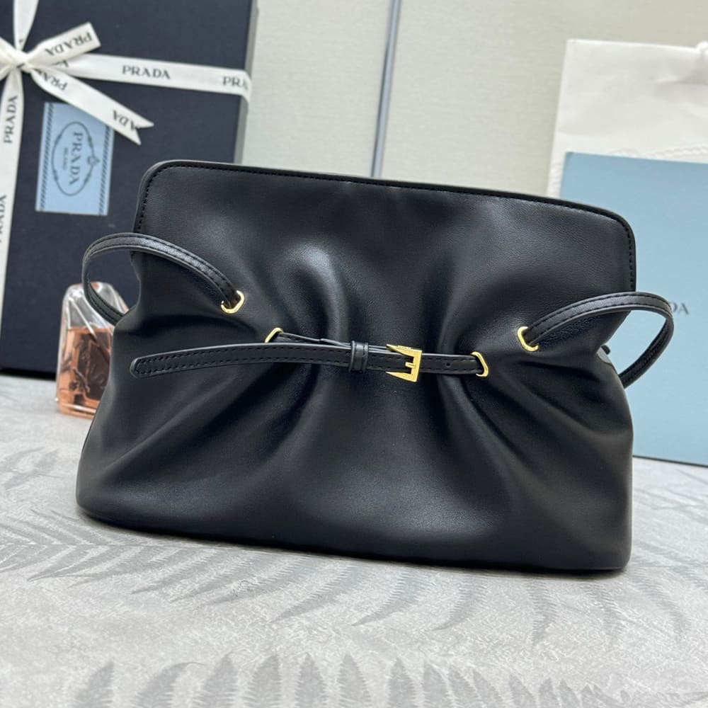 Pra*a Dada small nappa leather bag