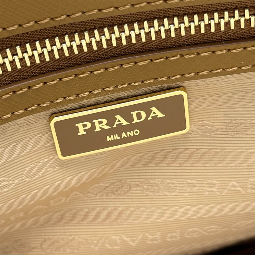 Pra*a Small Pra*a Galleria Saffiano leather bag(HIGH-END GRADE)