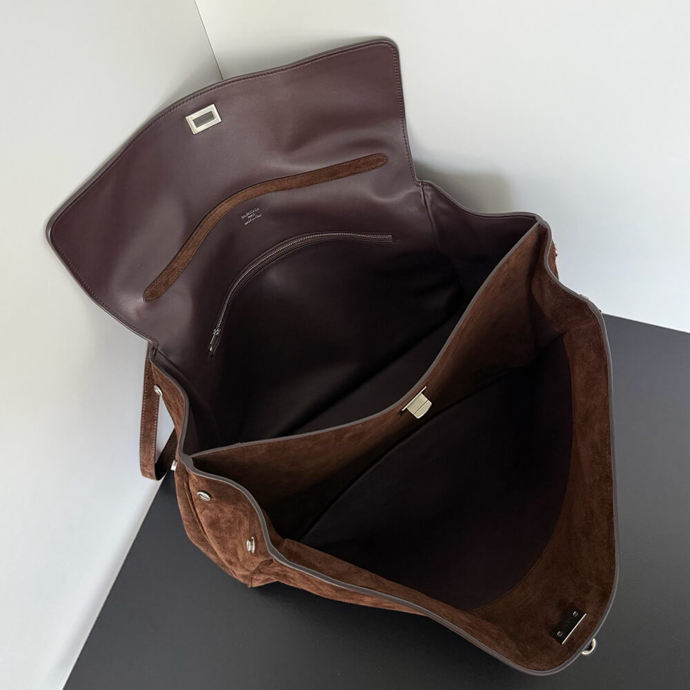 Ba1en*iaga Rodeo Handbag Large Suede(HIGH-END GRADE)