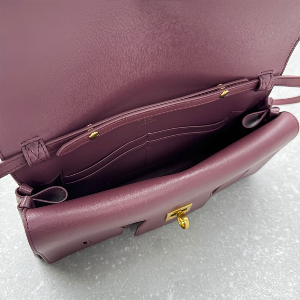 Ba1en*iaga Women’s Bel Air Clutch On Strap Small(HIGH-END GRADE)