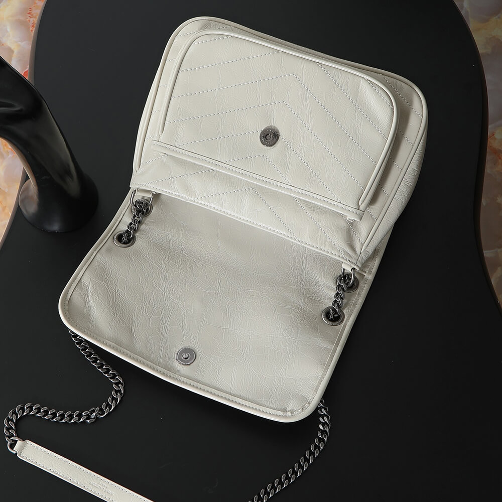Y51 NIKI MEDIUM IN CRINKLED VINTAGE LEATHER(HIGH-END GRADE)