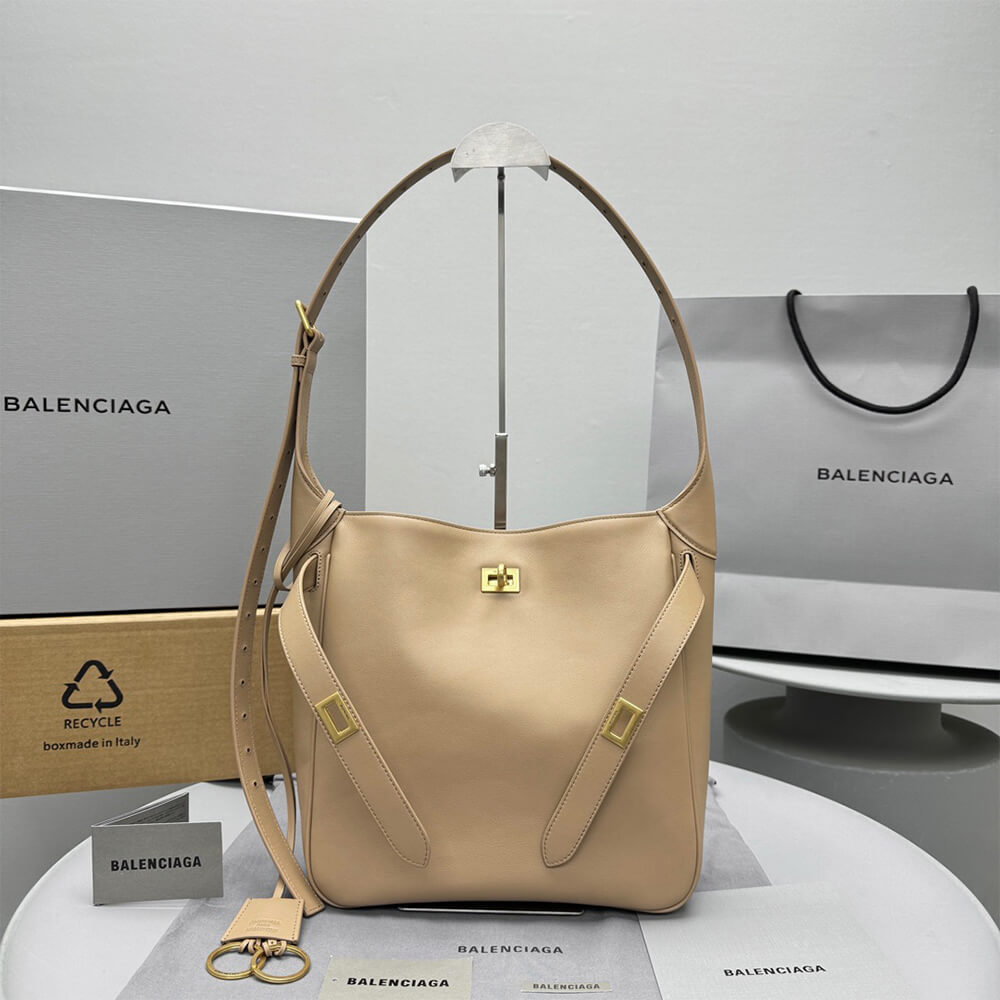 Ba1en*iaga Women’s Bel Air Hobo Bag Small(HIGH-END GRADE)
