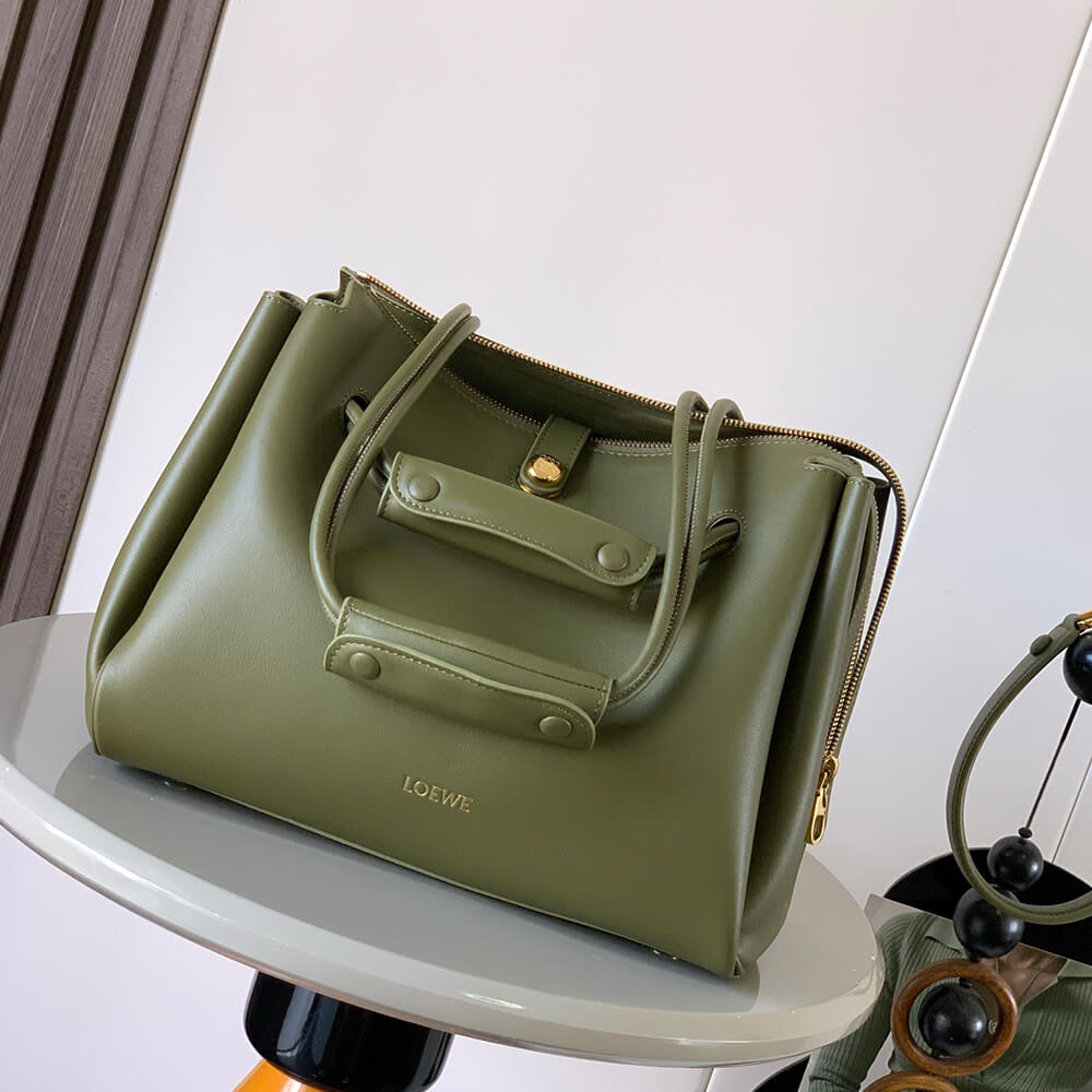 L0ew* Medium Madrid bagin S*pple calfskin(HIGH-END GRADE)