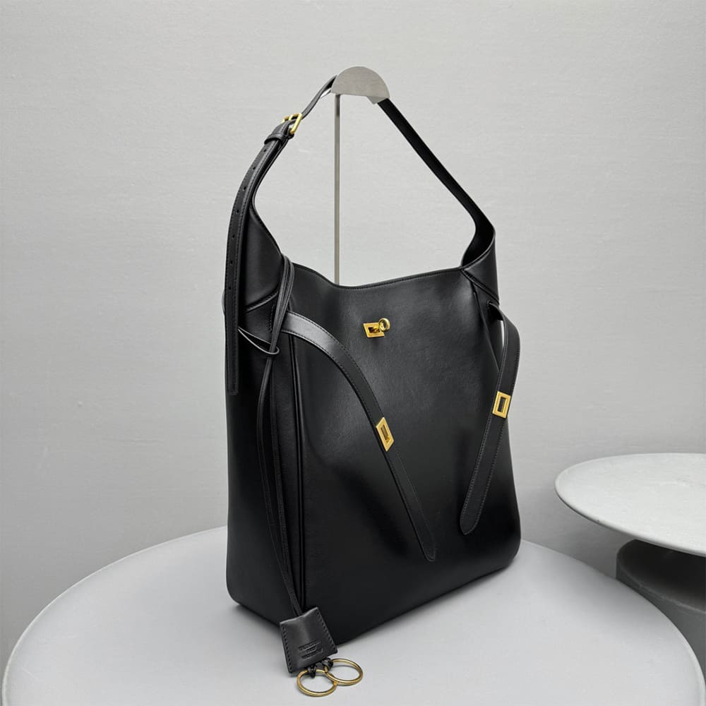 Ba1en*iaga Women’s Bel Air Hobo Bag Large(HIGH-END GRADE)