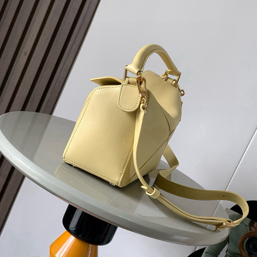 L0ew* Small Featherlight Puzzle bag in nappa lambskin(HIGH-END GRADE)