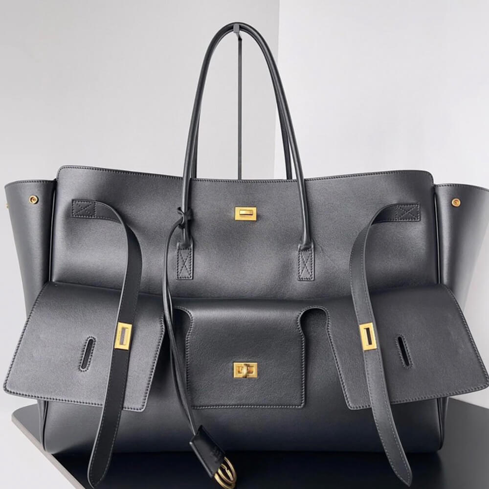 Ba1en*iaga Bel Air Carry All Bag Xl in Black(HIGH-END GRADE)