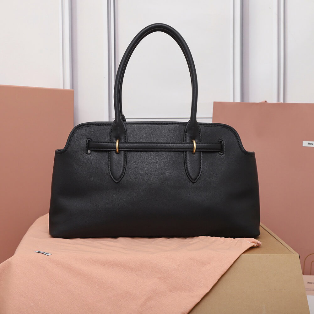 M1um1u Large Aventure nappa leather bag(HIGH-END GRADE)