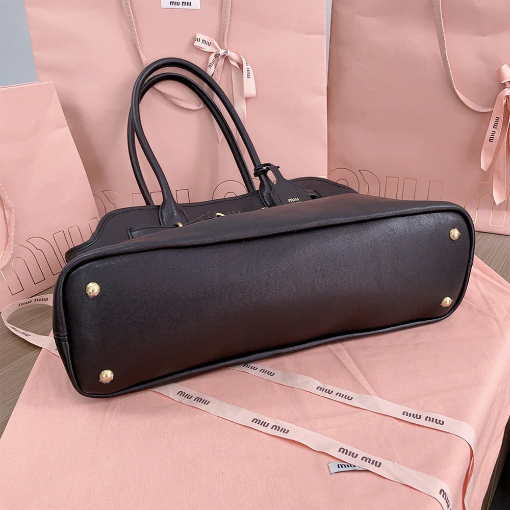 M1um1u Medium Aventure nappa leather bag(HIGH-END GRADE)