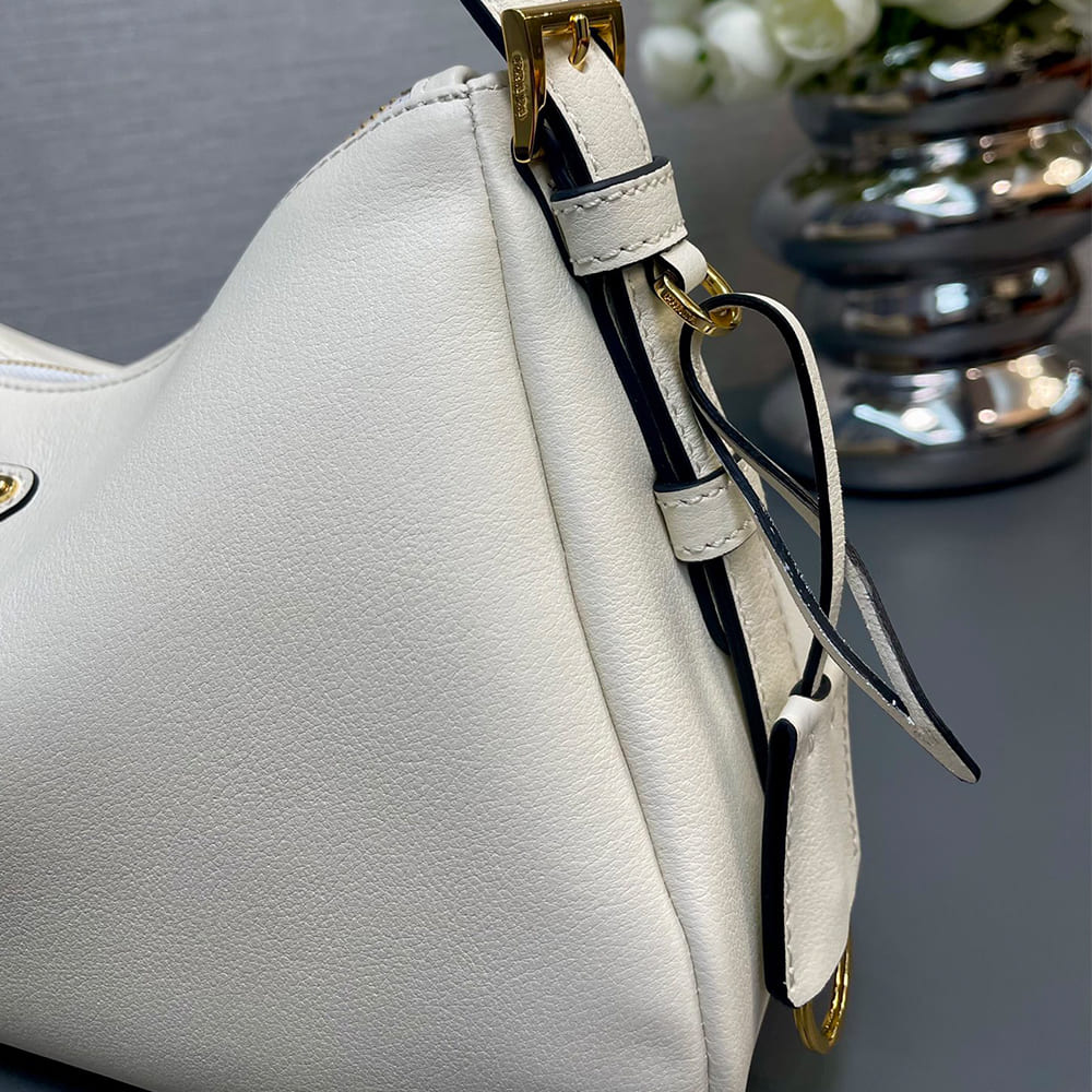 Pra*a Aimee medium leather shoulder bag